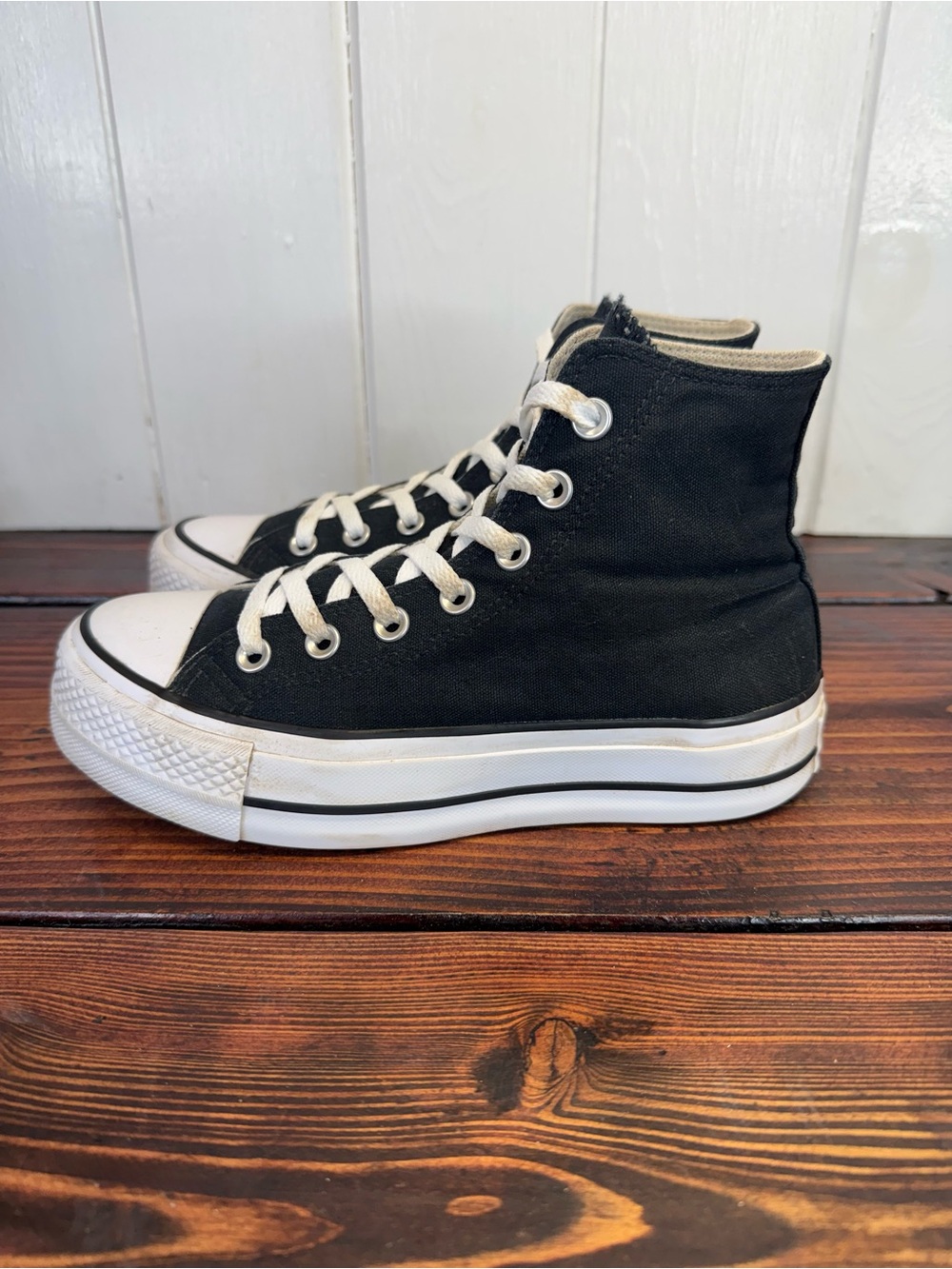 Converse Chuck Taylor All Star Lift Platform High Top Black W6.5